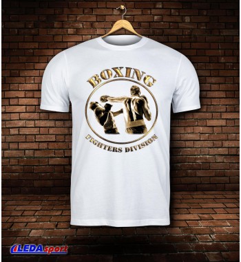 Koszulka męska biała Boxing